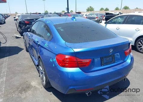 2016 BMW 435I Gran Coupe z USA, uszkodzony, nr VIN WBA4B1C55GG242449